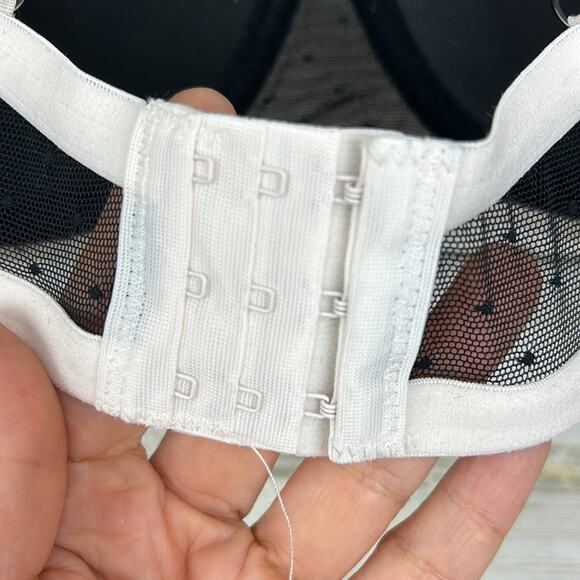 Pure Beauty Womens plus 40C Black lace Balconette Bra new - Picture 5 of 8